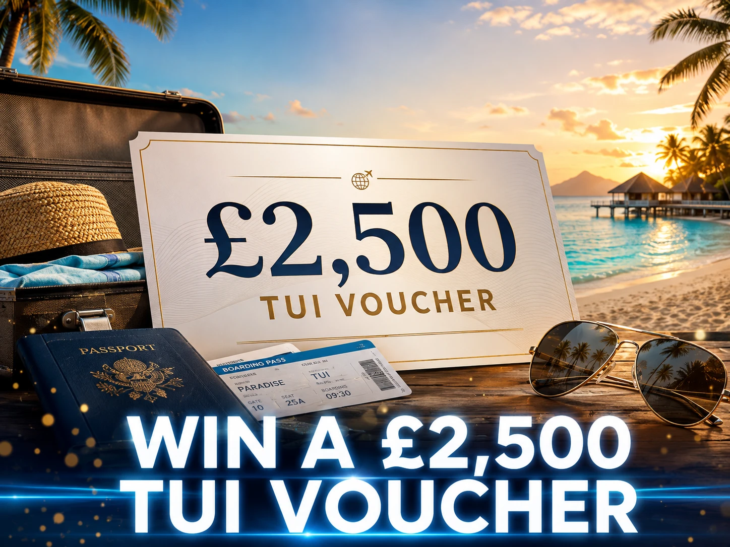 TUI £2,500 HOLIDAY VOUCHER