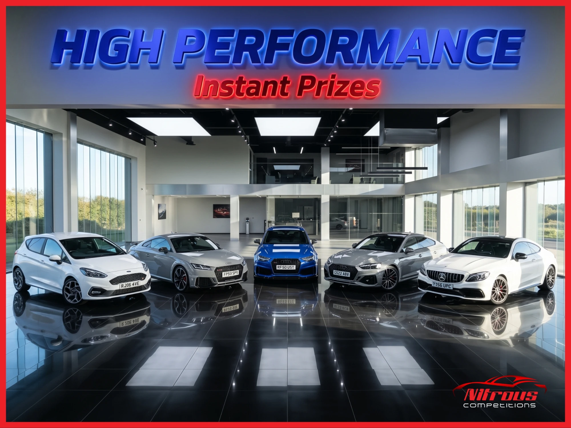 High Performance Cars — £5,000 End Prize