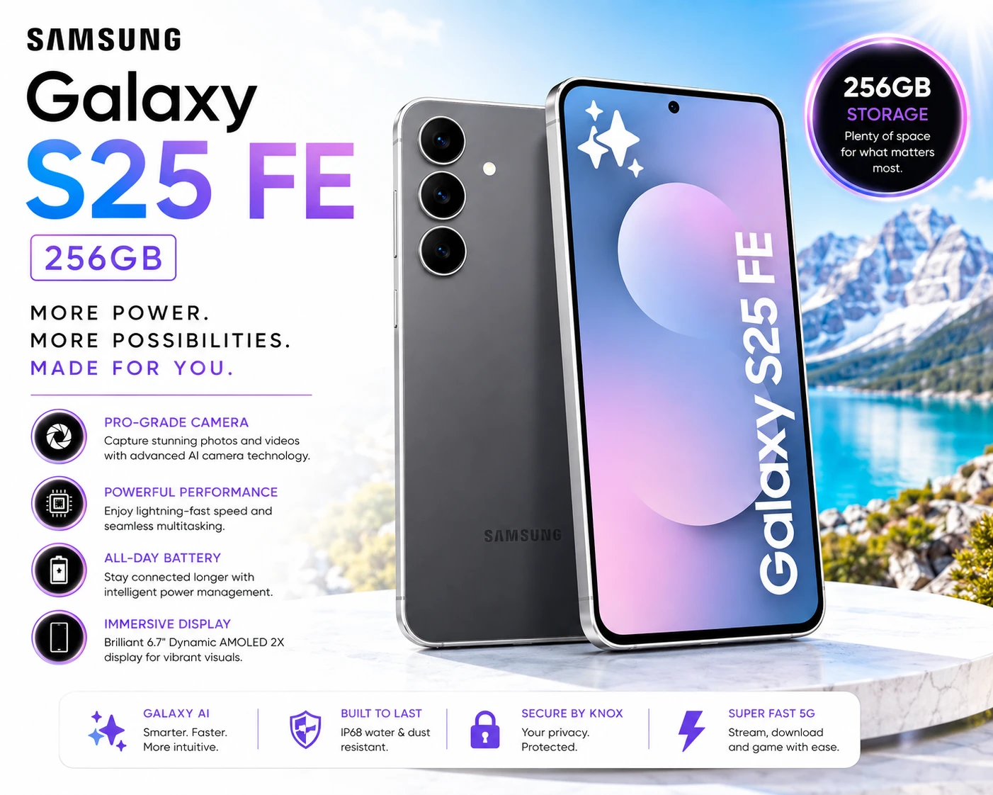 SAMSUNG GALAXY S25 FE