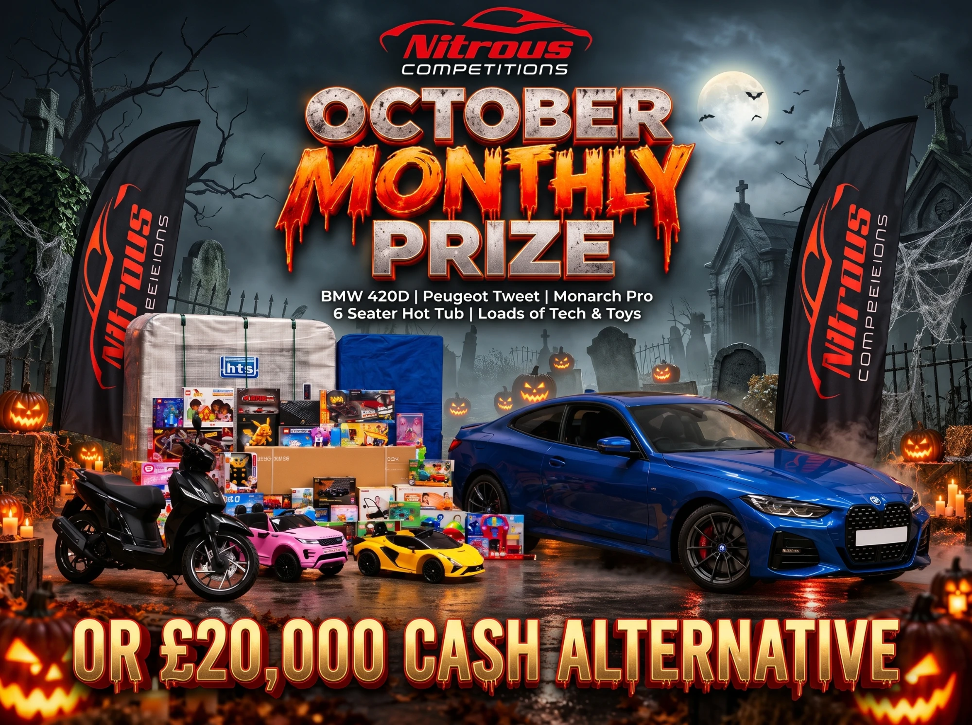 OCTOBER END OF THE MONTH PRIZE