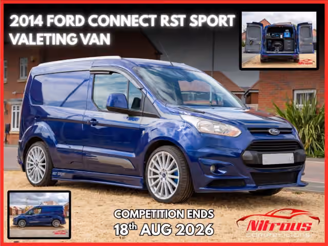 2014 FORD TRANSIT CONNECT VALETING VAN