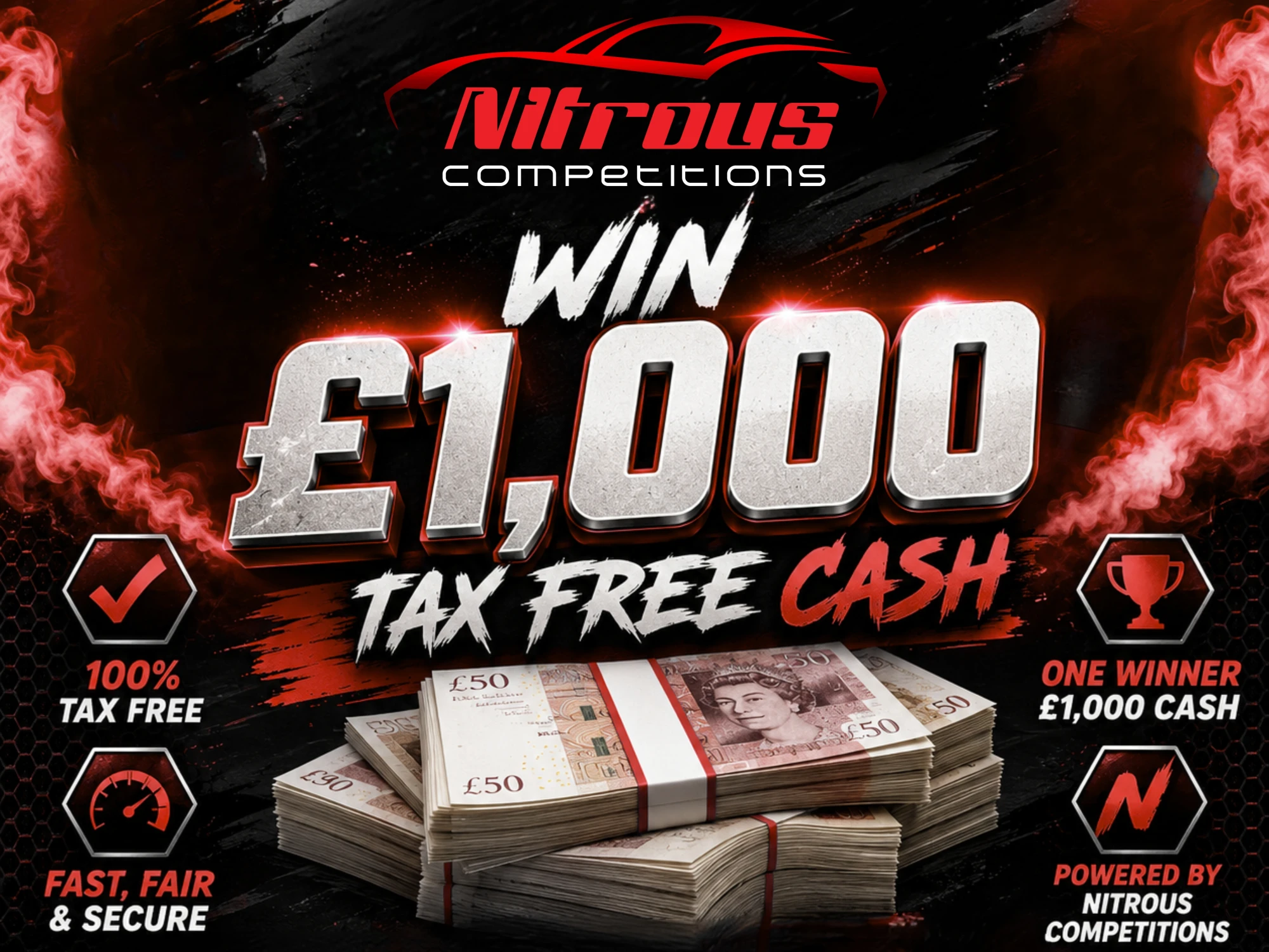 WIN £1,000 TAX FREE CASH - Draw 8