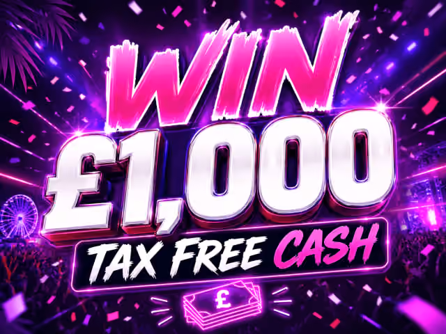 WIN £1,000 TAX FREE CASH - Draw 10
