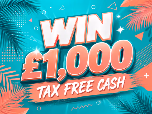 WIN £1,000 TAX FREE CASH - Draw 3