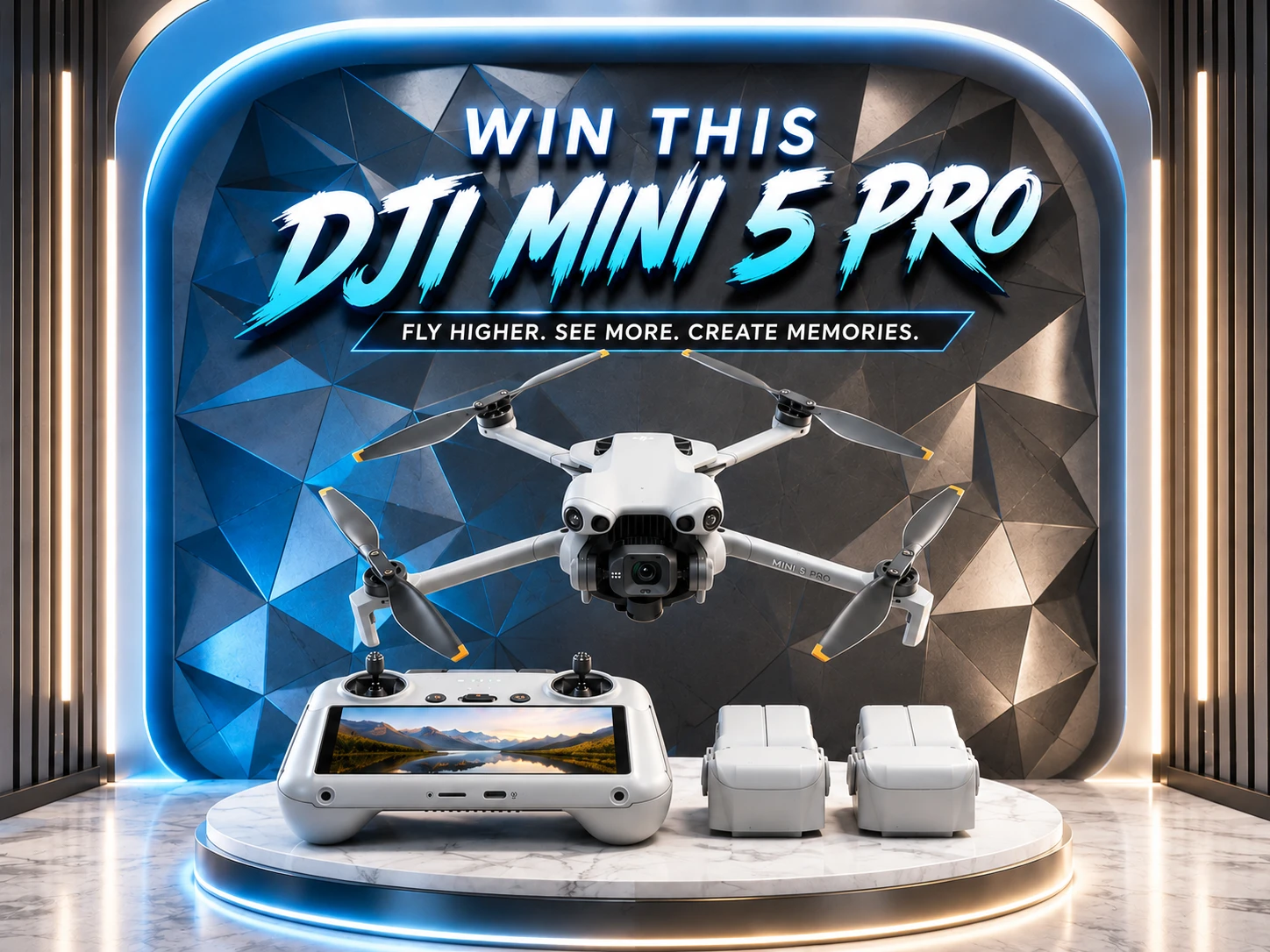 DJI MINI 5 PRO DRONE FLY MORE COMBO