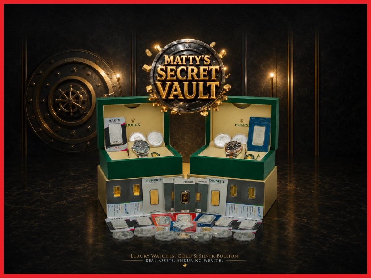 MATTY'S SECRET VAULT - £2,500 End Prize