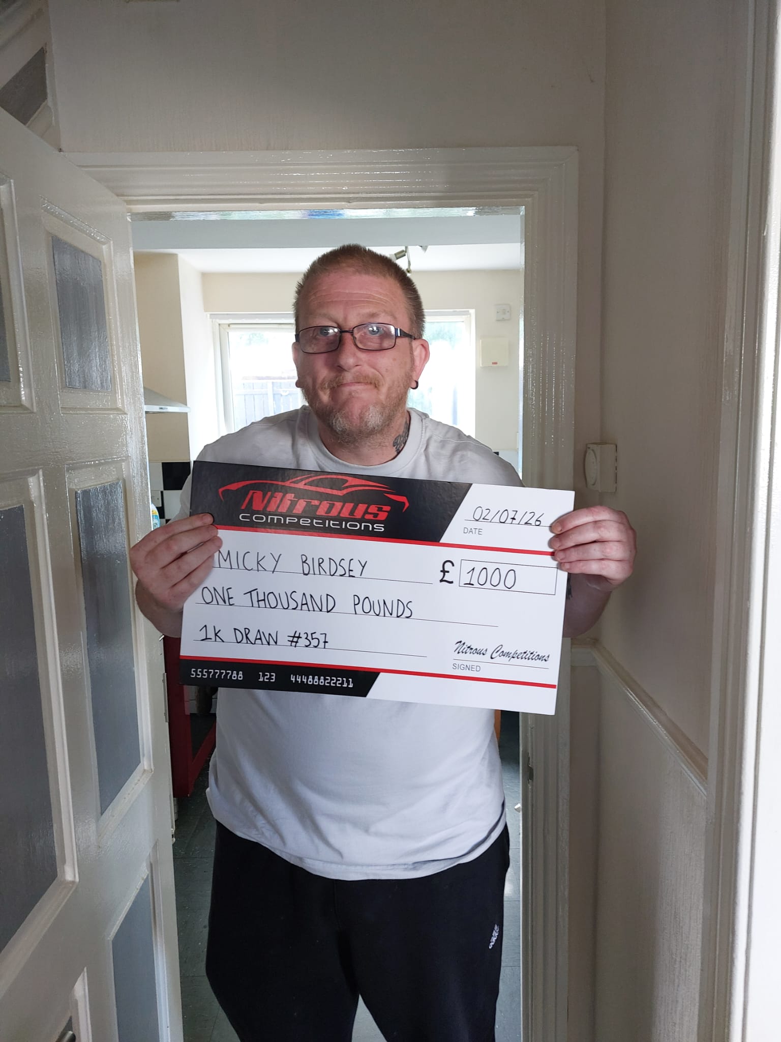 WIN £1,000 TAX FREE CASH - Draw 4