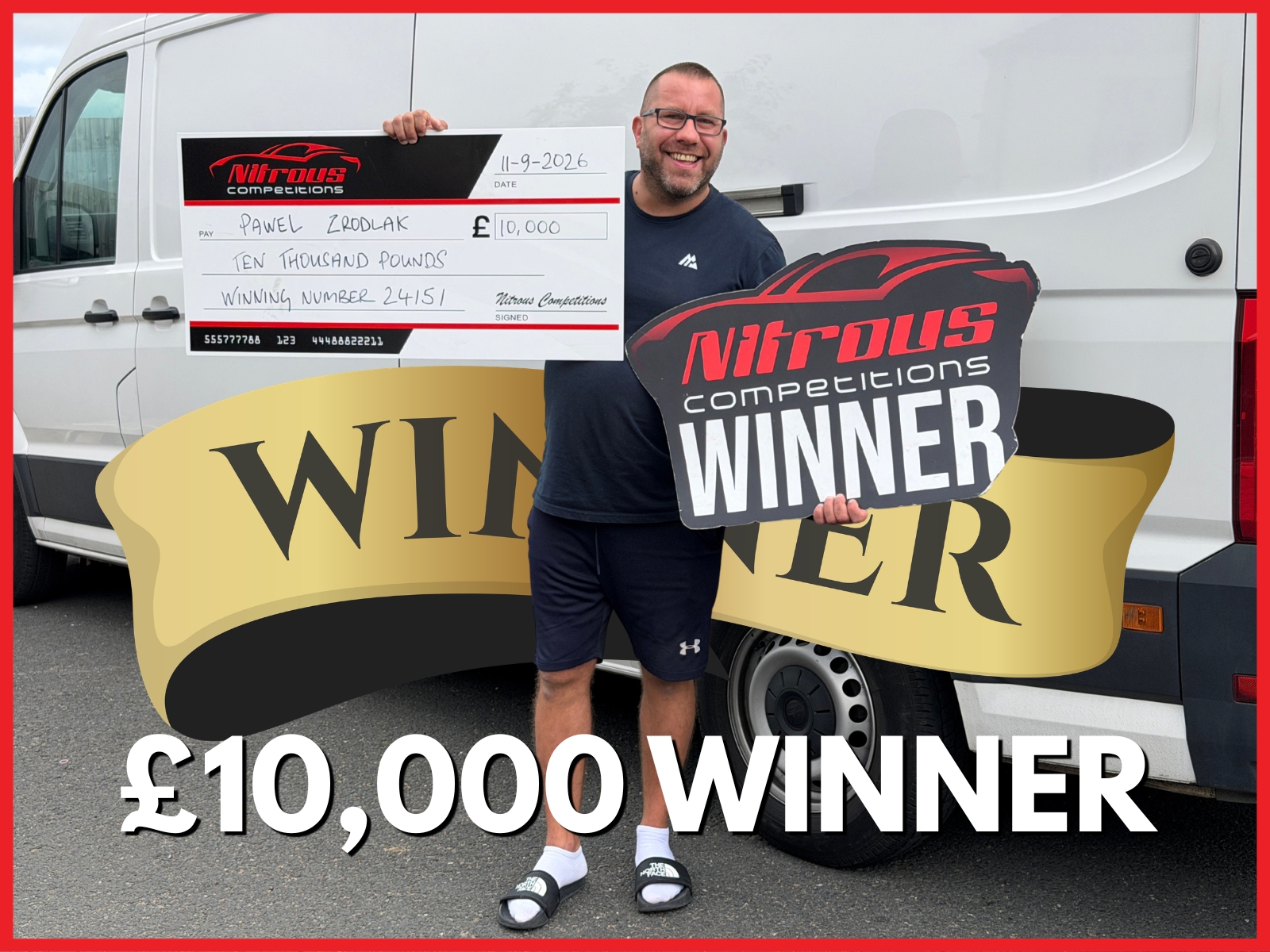 £10,000 Cash Prize