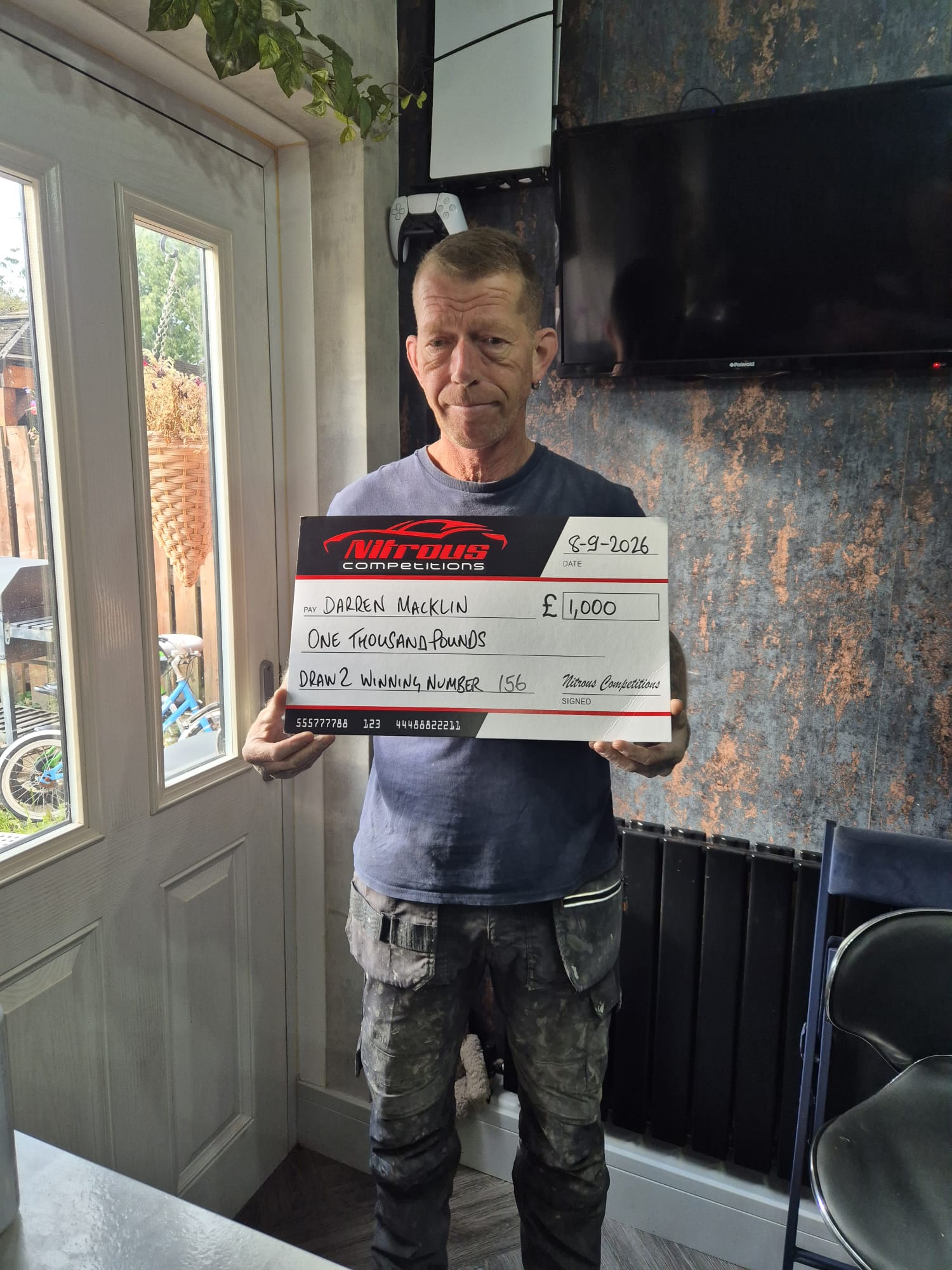 £1,000 Cash Prize — Draw 2