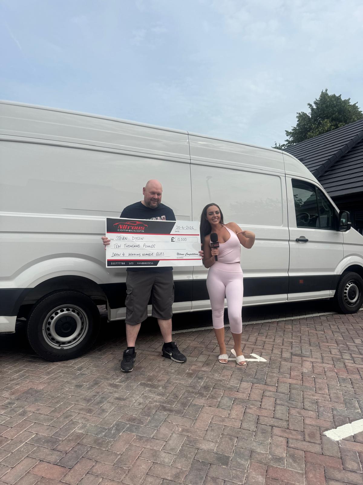 WIN £10,000 TAX FREE CASH