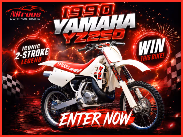 WIN THIS 1990 YAMAHA YZ250