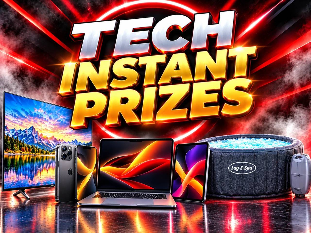 Tech Instant Prizes - £1,000 End Prize