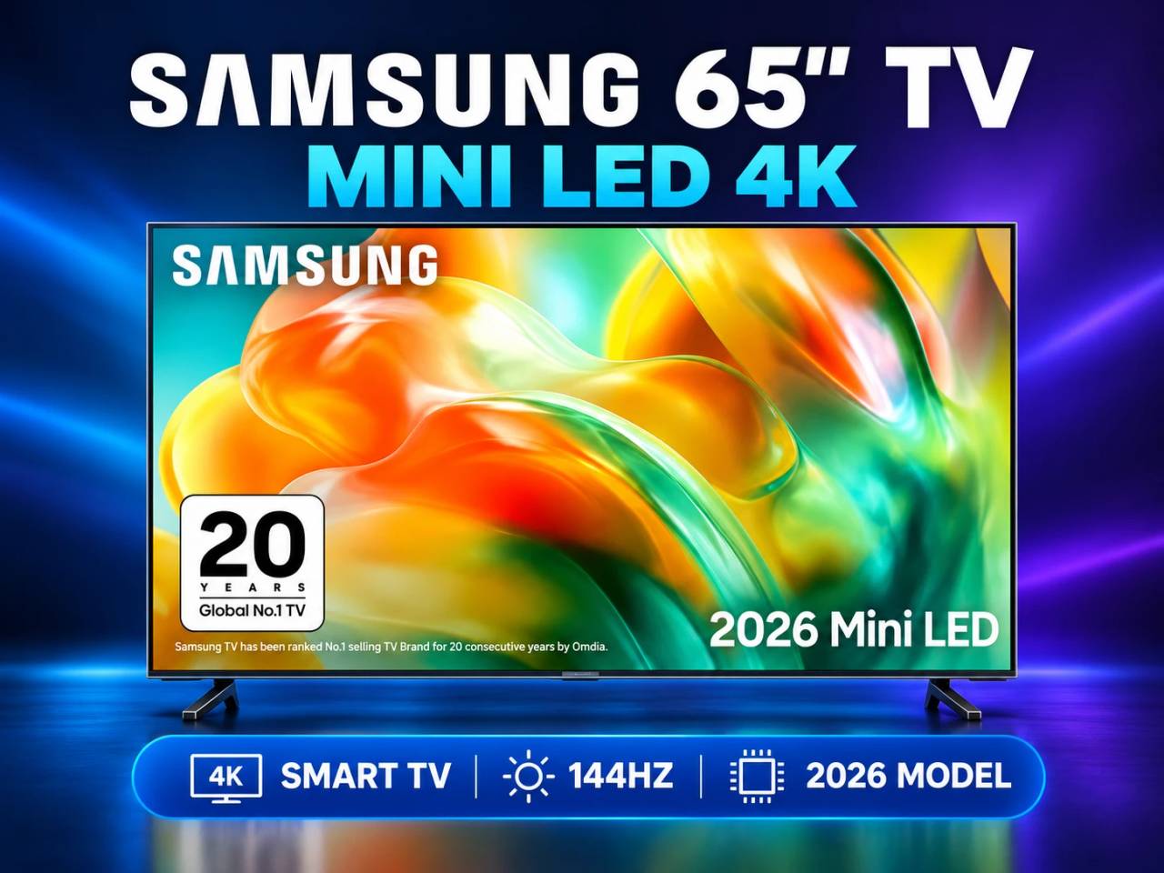 Samsung 65" Mini LED 4K Smart TV