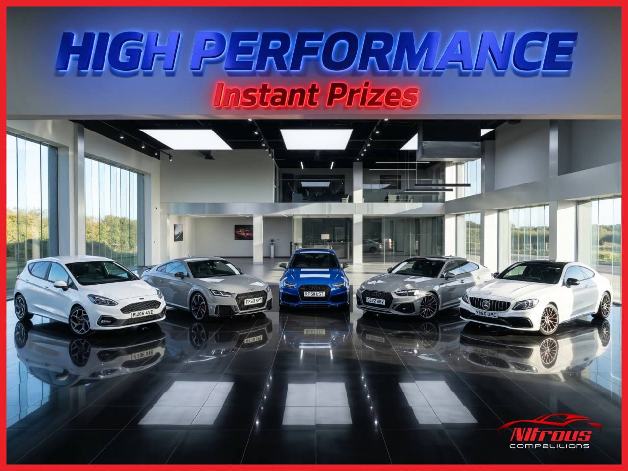 High Performance Cars — £5,000 End Prize