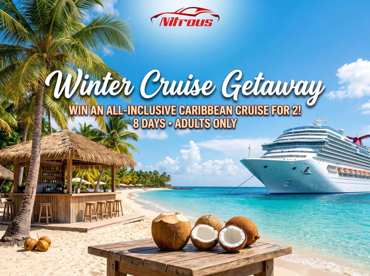 Winter Getaway for 2 - 7-night Caribbean cruise